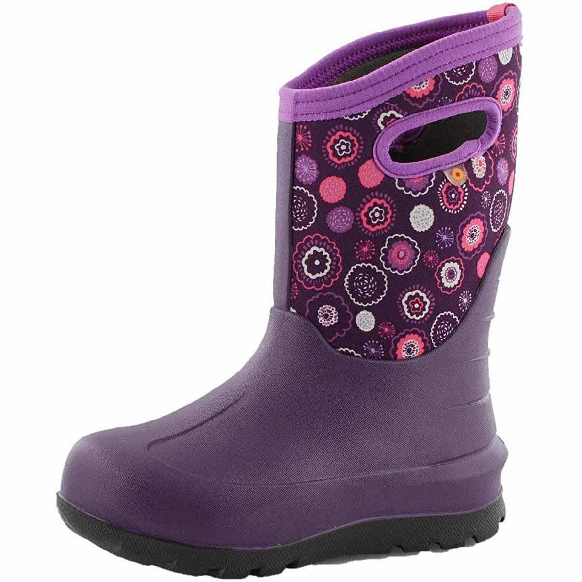 BOGS Kids Neo-Classic Bullseye Rain Boots Cold Weather Work Boots