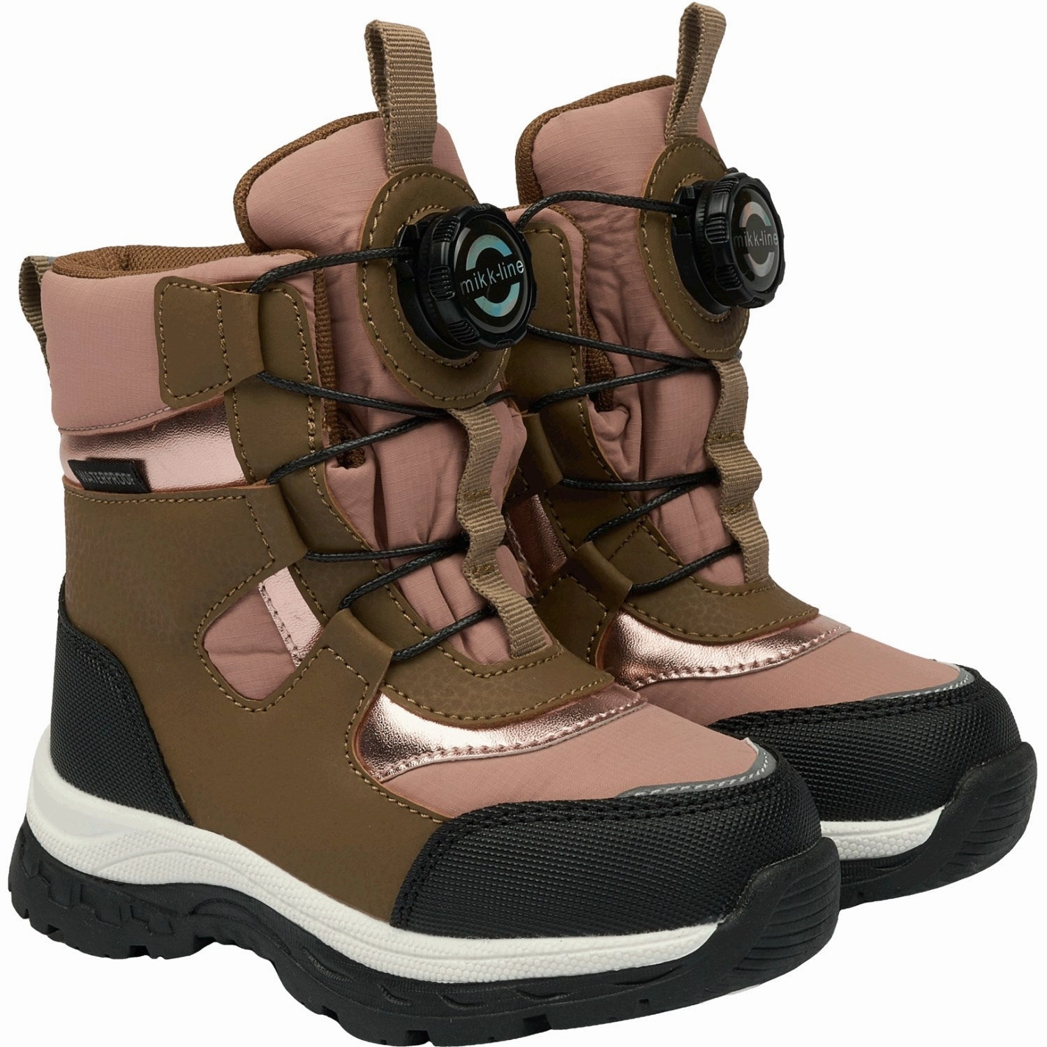 Rojo Snow Boots Mikk-Line Burlwood Winter Boot Tex Spin
