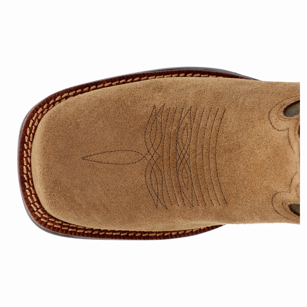 Moc Toe Steel Toe Work Boots Bronco 12 Inch Waterproof Soft Toe Work Boots