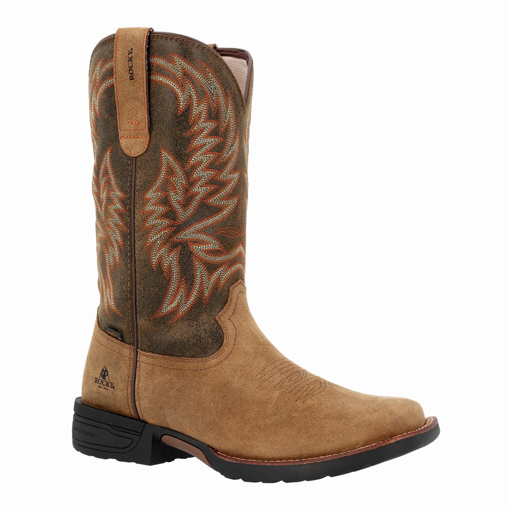 Bronco 12 Inch Waterproof Soft Toe Work Boots 6 Leather Work Boots