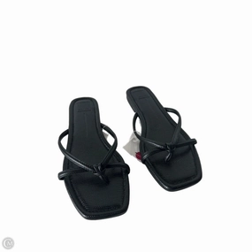 Sandals Flip Flops By Dolce Vita In Black, Size: 11 Big Flip Flops