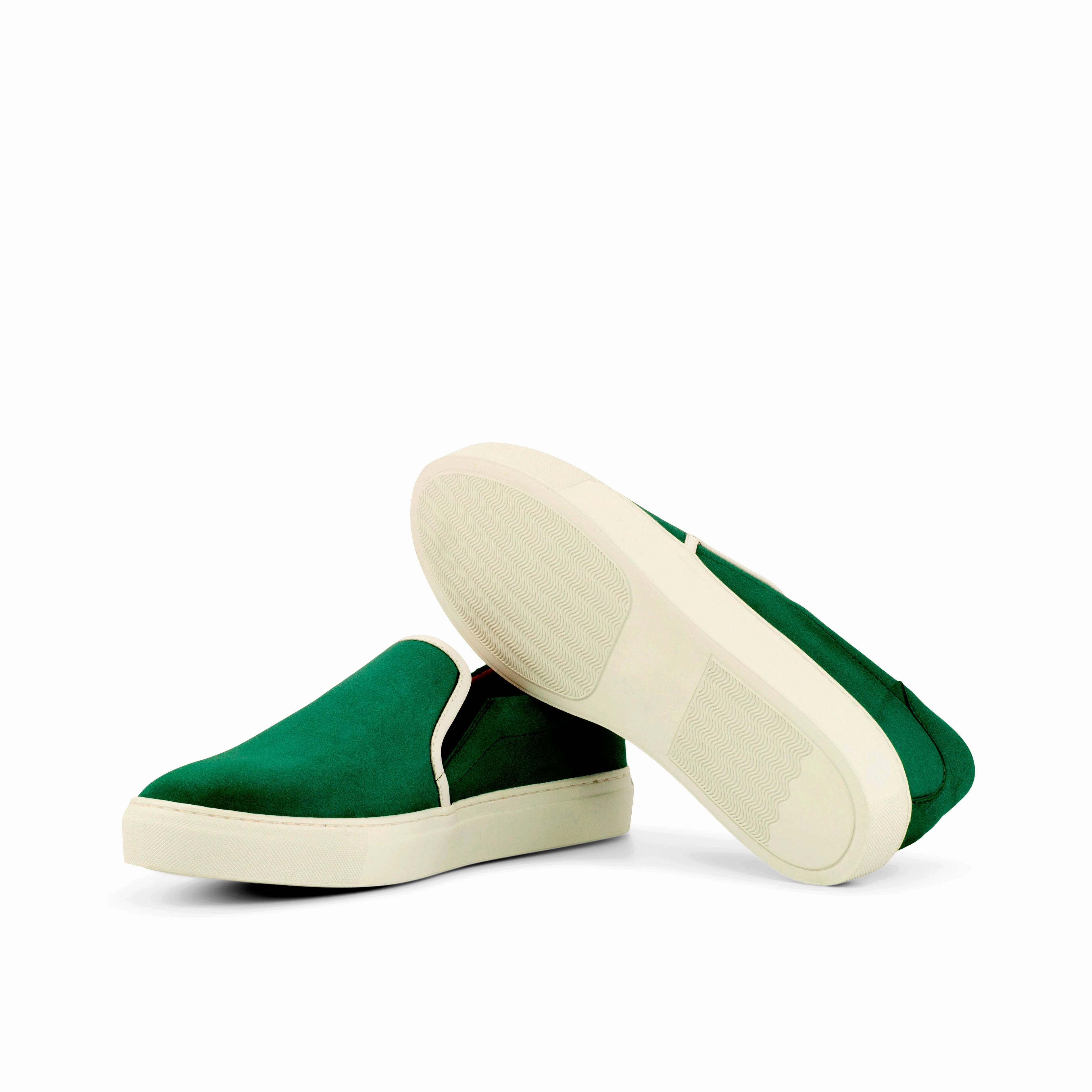 Urban Outfitters Sneakers Green Suede Slip-On Sneakers