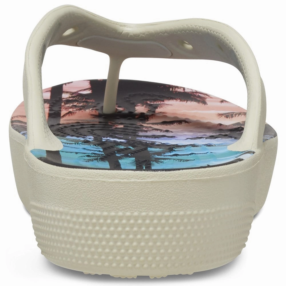 Crocs Unisex Classic Summer Nostalgia Platform Flip Flop Gate Flip Flop