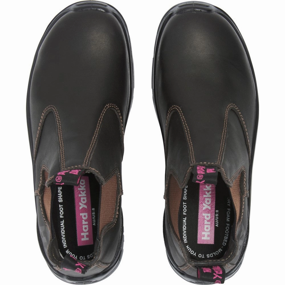 Hard Yakka Banjo Elastic Gusset Safety Boot