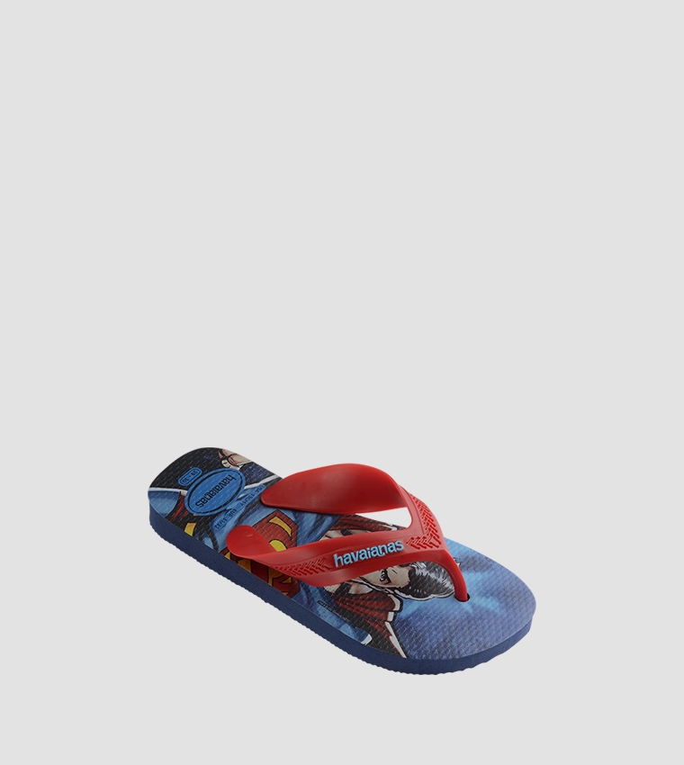 HAVAIANAS KIDS MAX HEROIS - NAVY BLUE Vionic Orthotic Flip Flops