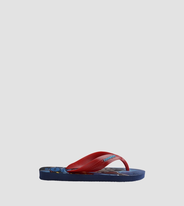 Flip Flops For Home Use HAVAIANAS KIDS MAX HEROIS - NAVY BLUE