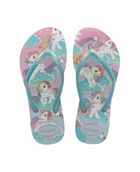 Usc Flip Flops HAVAIANAS KIDS SLIM MY LITTLE PONY - WHITE