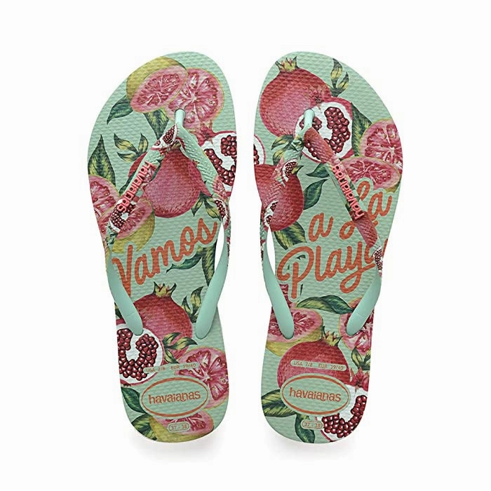 HAVAIANAS SLIM SUMMER - GREEN DEW Flip Flop Wiring Instructions