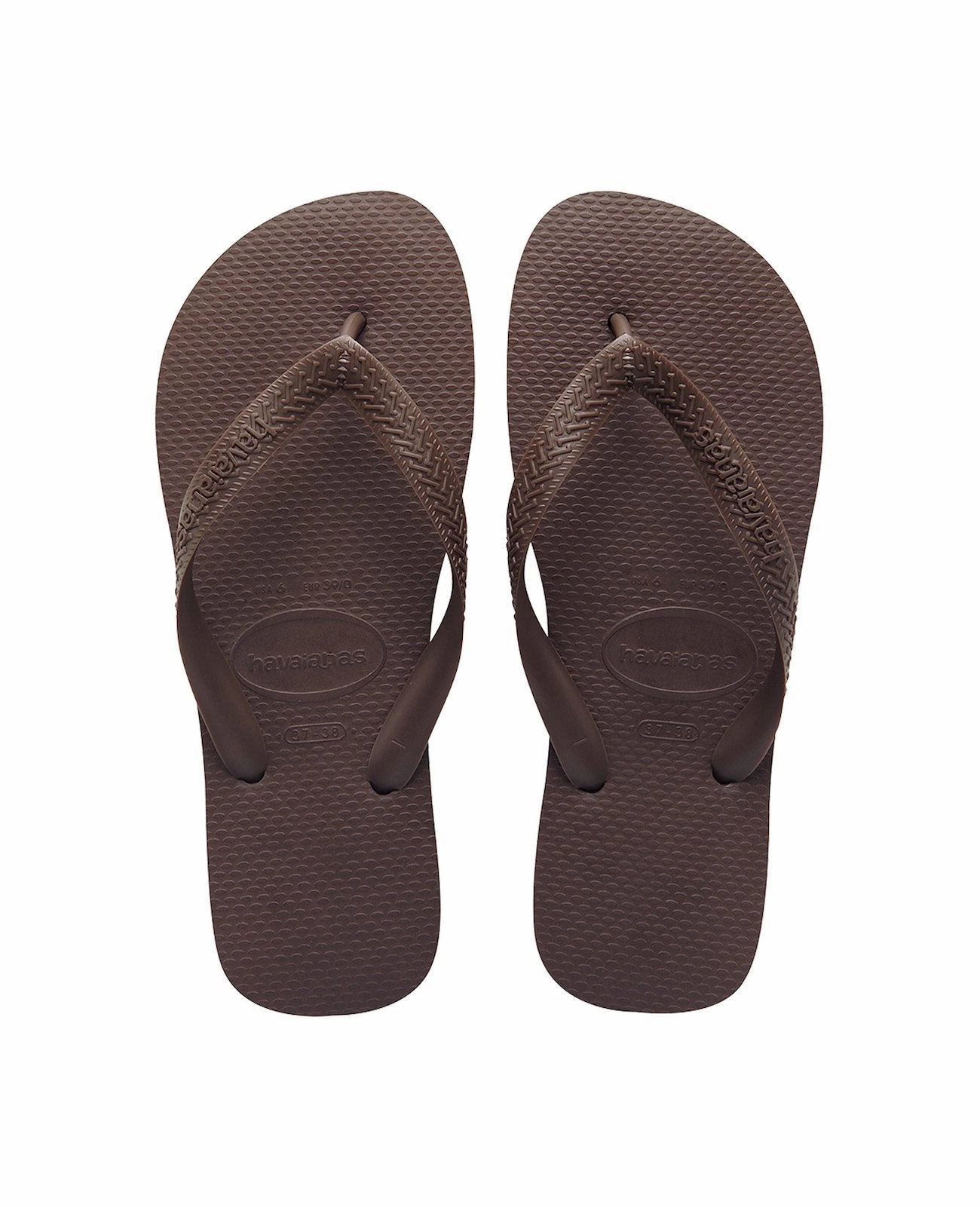 Flip Flops Dangling HAVAIANAS TOP - DARK BROWN