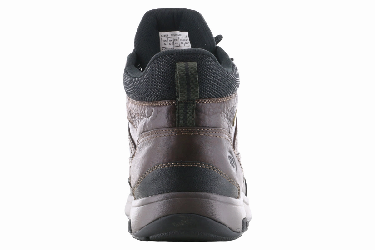 Groundbreaker Western Work Boots - Steel Toe Dunham Country High Boot Brown