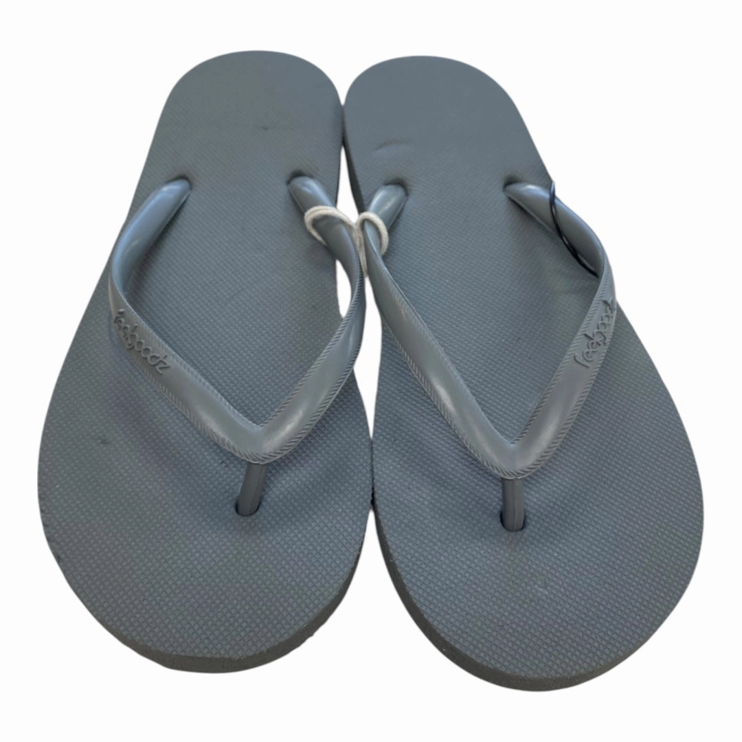 Flip Flop Clipart Sandals Flip Flops By Clothes Mentor In Grey, Size:6