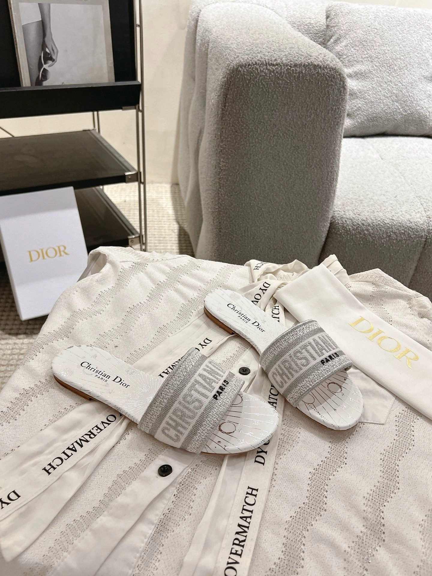 SE1655 Dior Dway Slide / Size5-12 Flat