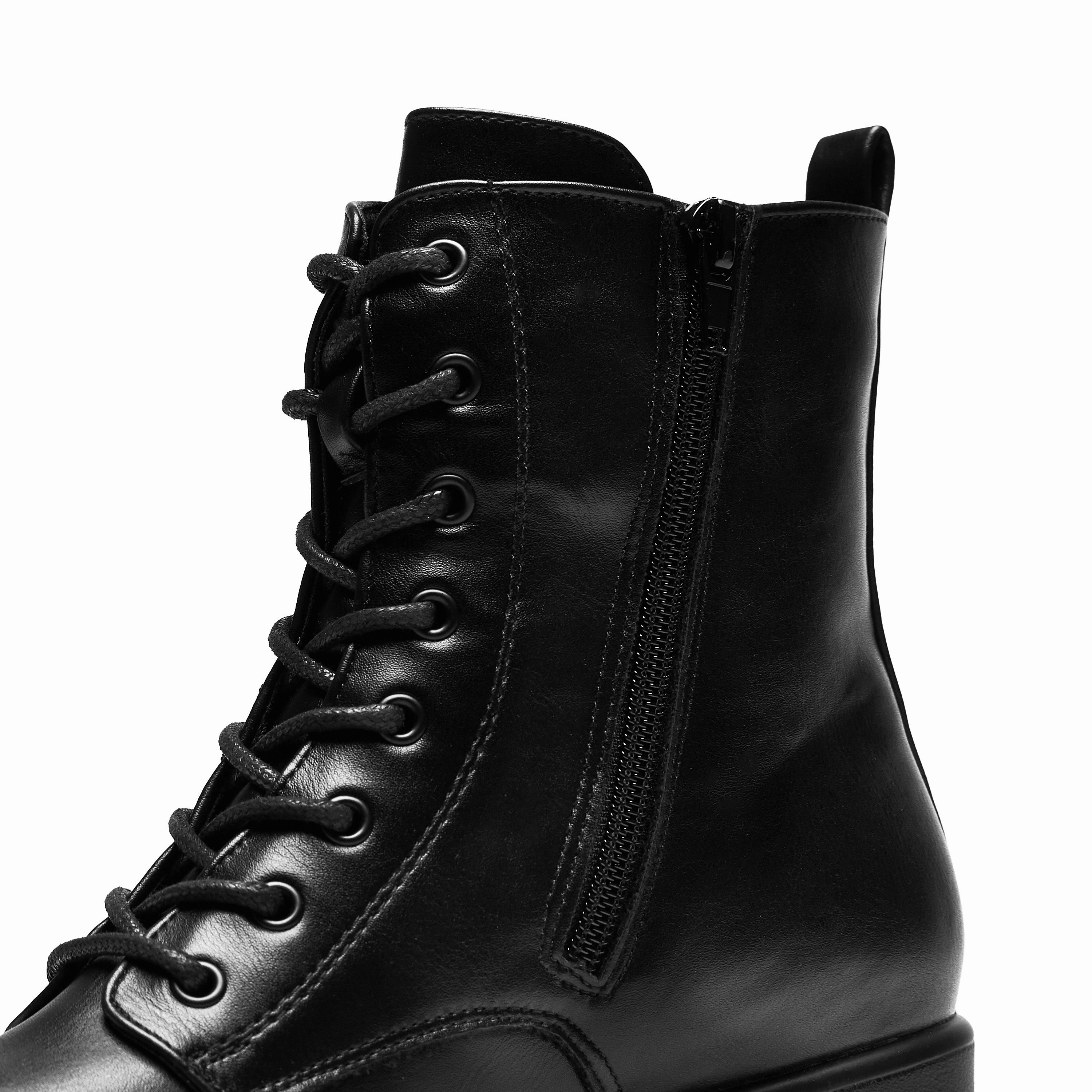 Team Jacob Military Boots Chelsea Leather Ankle Boots