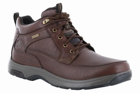 Dunham 8000 Mid Boot Dark Brown Extra Wide Fitting Work Boots
