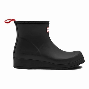 Hunter Women's Original Play Short Rain Boots Black J-6 Waterproof Shoe