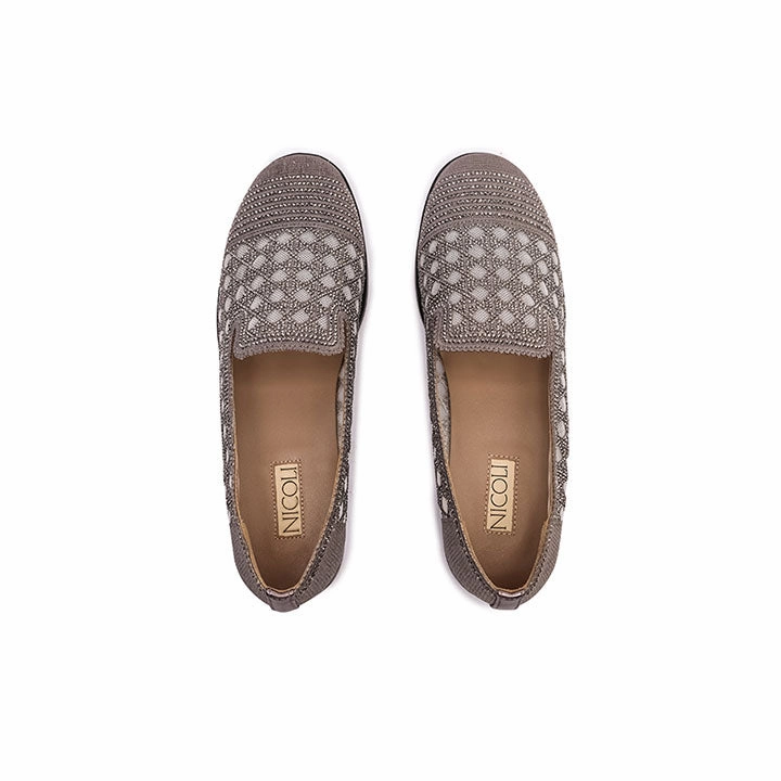 Loafers Black And White Patrick