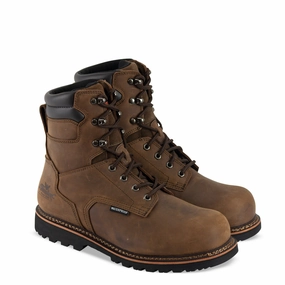 Work Boots. Thorogood 804-3237 Men's V-Series 8" Waterproof Composite Safety Toe Work Boot