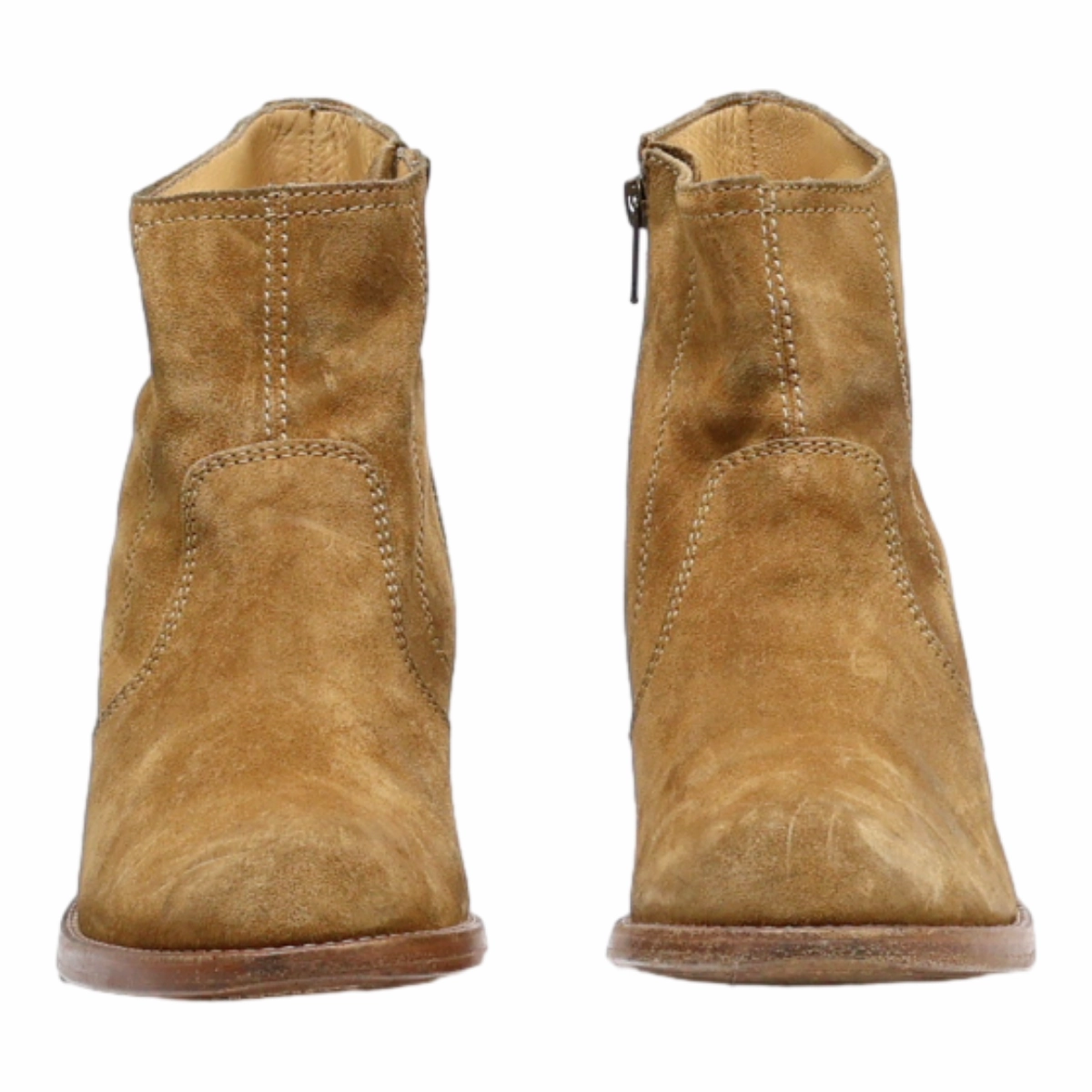 Snake Skin Chelsea Boots A.P.C. Chelsea Boots Brown Leather Womens UK 7