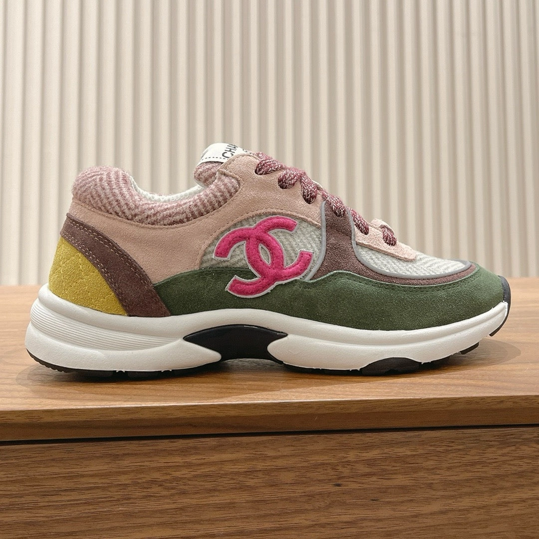 SE1280 CC Sneakers / Size5-9 Leather Flat Ballet Shoes