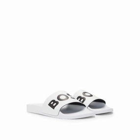 Slippers Coleus Italian-made slides with large logo detail