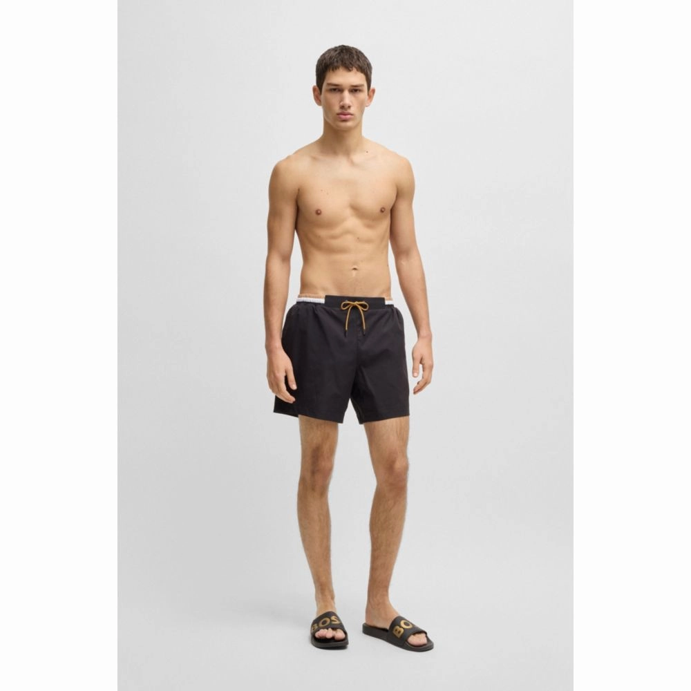 Slippers With Hard Bottom Italian-made slides with large logo detail