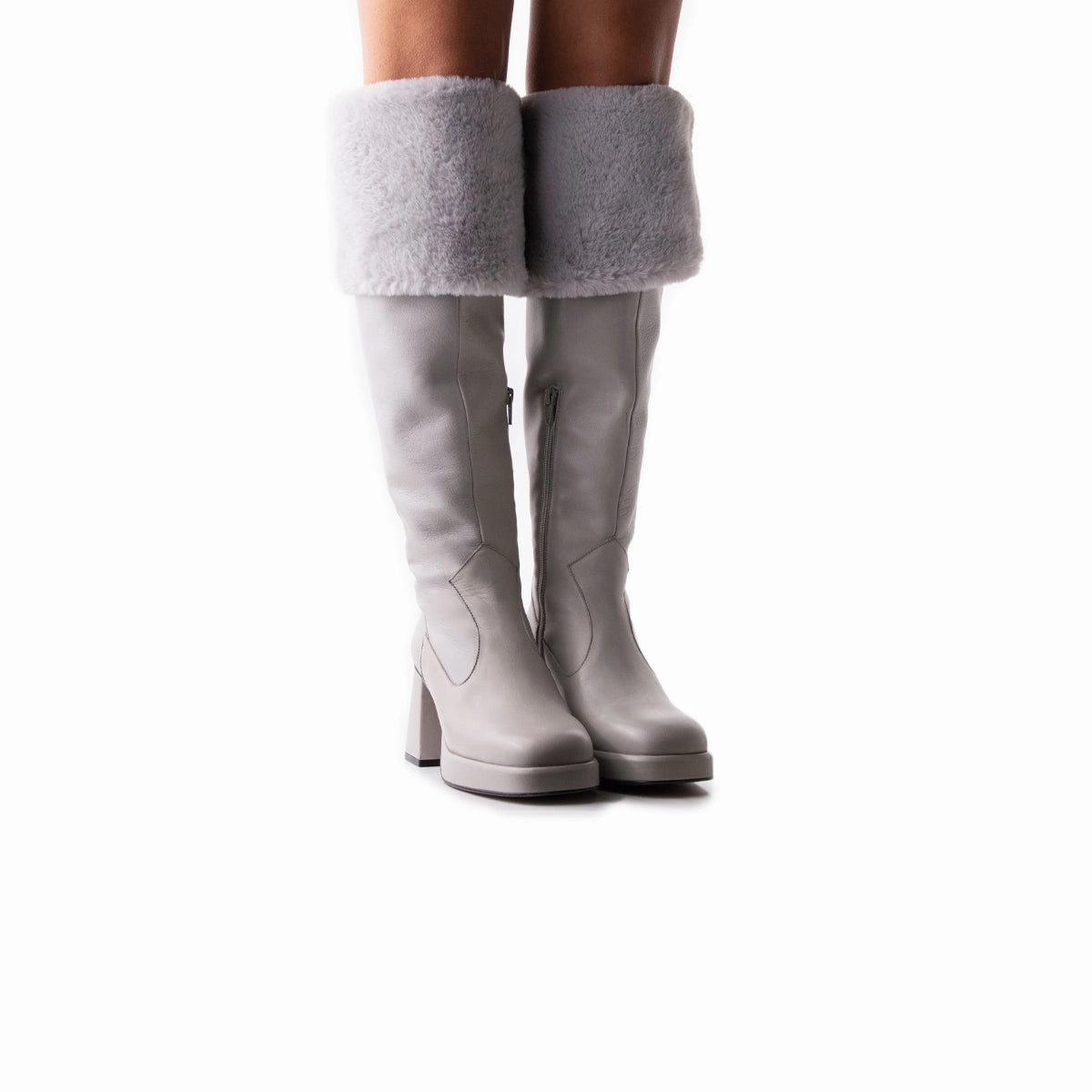 Teakwood Chelsea Boots Jesse Grey Leather