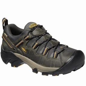 Merrell Best Hiking Boots Keen Men's Targhee II Waterproof - Raven/Tawny Olive