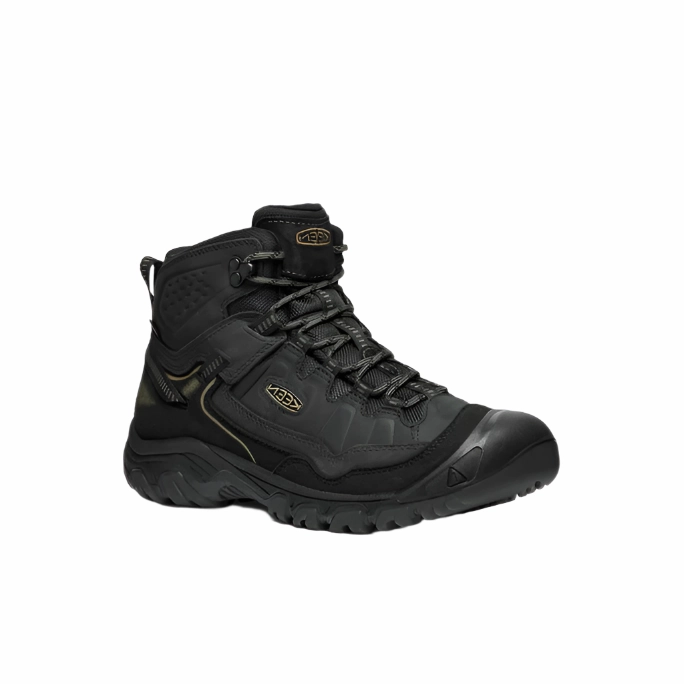 The North Face Waterproof Hiking Boots Keen Men's Targhee IV Waterproof Hiking Boots - Triple Black