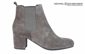 Ken Rubber Grey Trousers To Wear With Ankle Boots