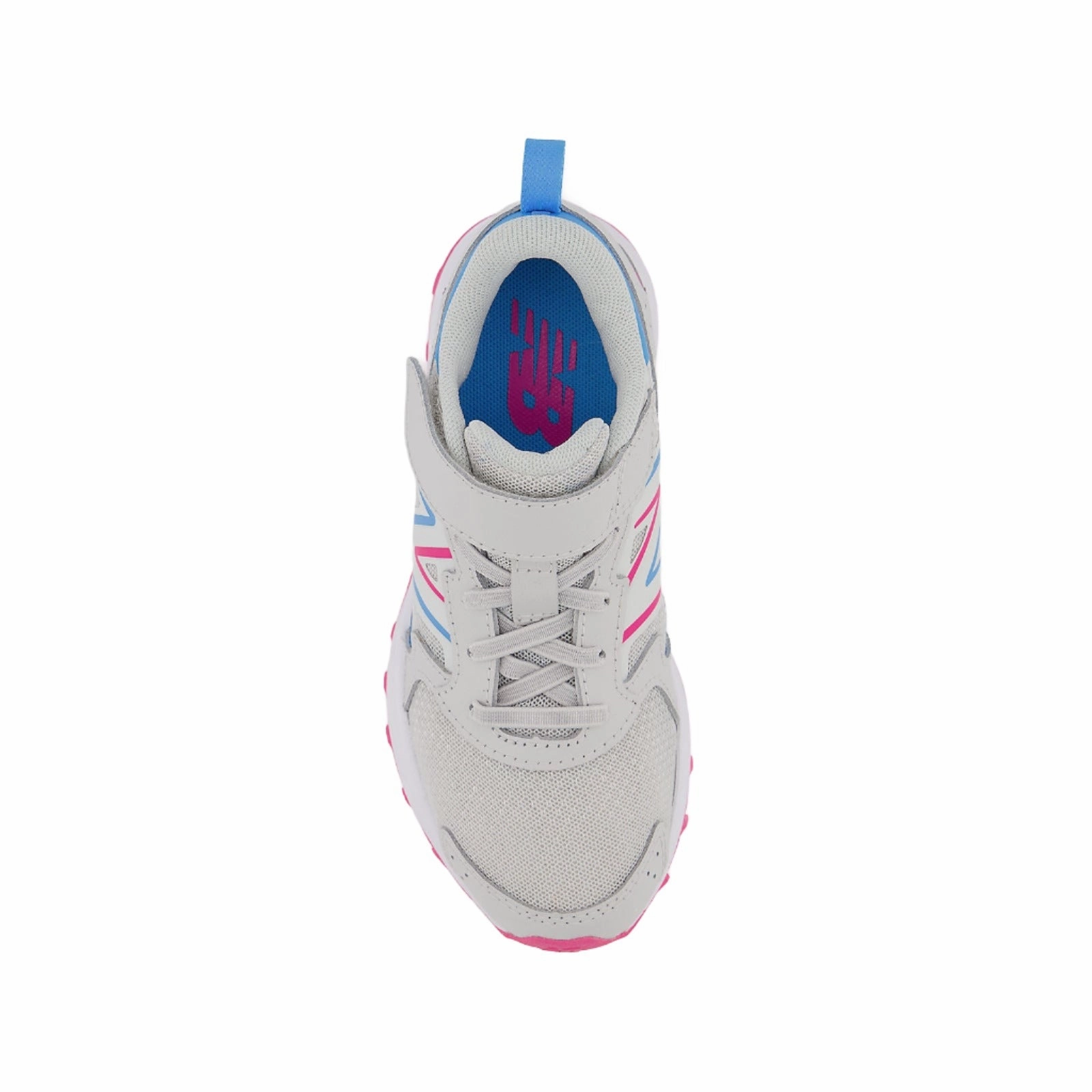 Kid's Fresh Foam 650v1 Bungee Lace w/ Top Strap Summer Fog/Hi-Pink (10.5C-3Y) Vomero 17 Running Shoes