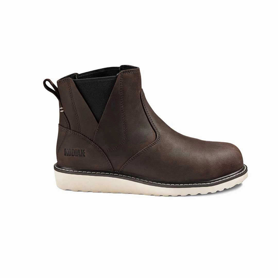 Gold Chelsea Boots Kodiak - Women's Whitton Steel Toe Chelsea Safety Work Boots (KD0A4TEXDBX)