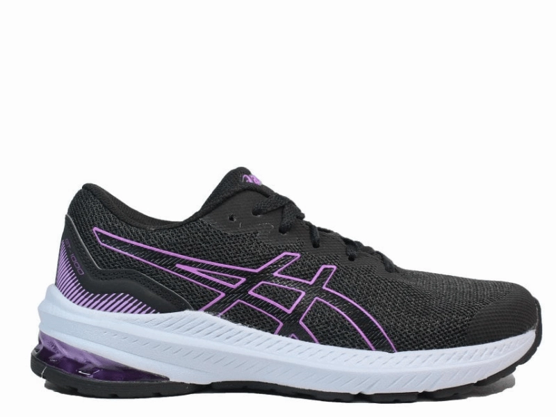Running Shoes Test Asics Gel GT1000 11 GS Kids Running Shoe (Graphite Grey/ Orchid)