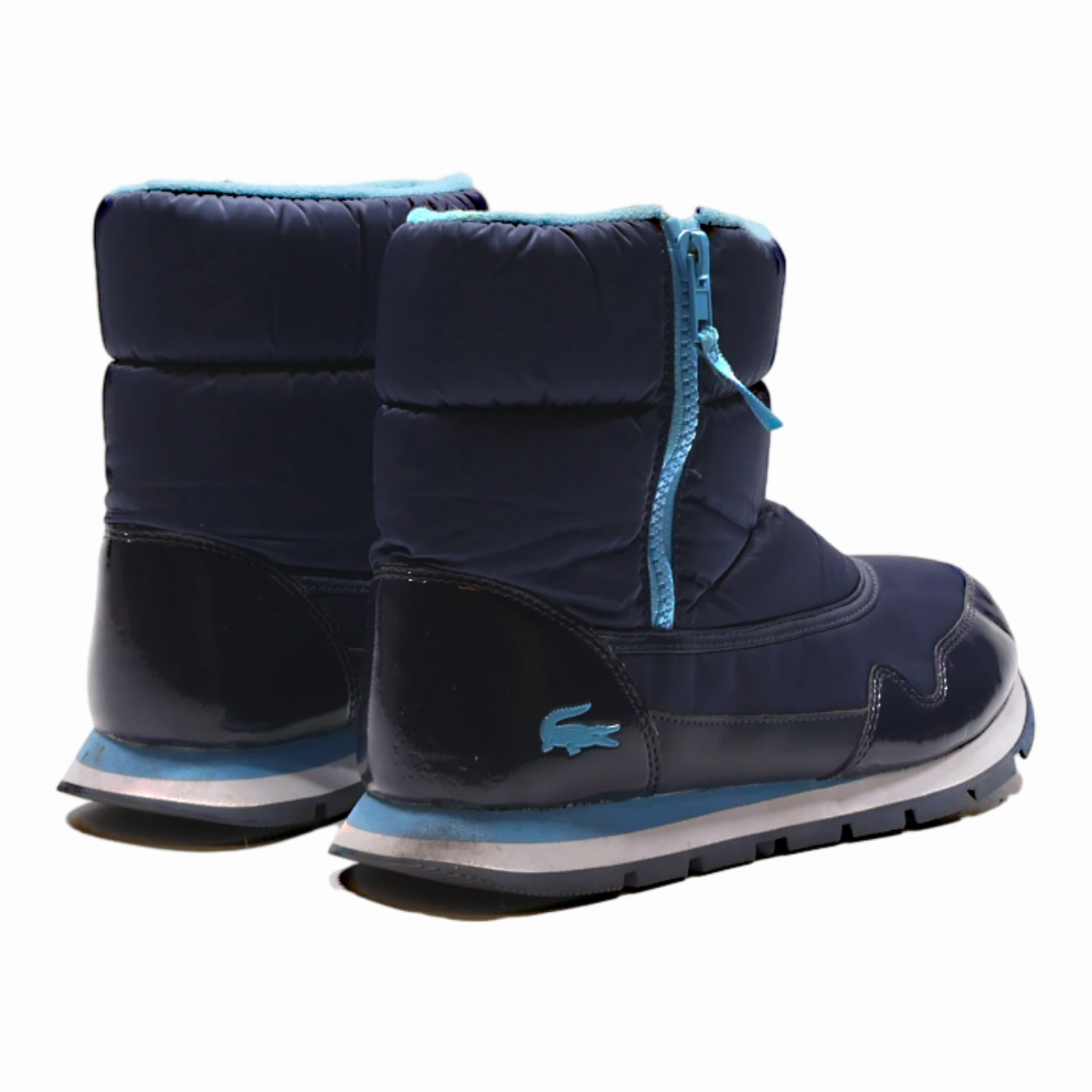 Liners For Snow Boots LACOSTE Snow Boots Blue Synthetic Girls UK 6