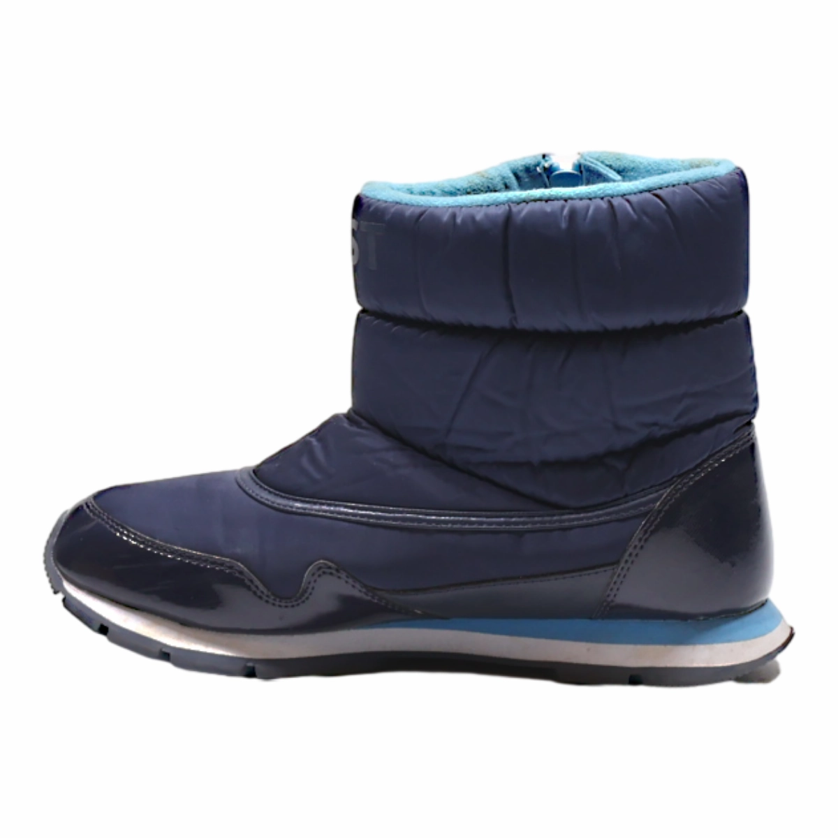 LACOSTE Snow Boots Blue Synthetic Girls UK 6 Vans Standard Mte Snow Boots