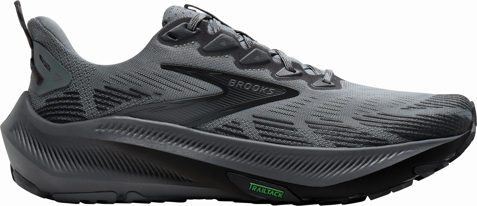 Brooks Ghost Trail Mens Running Shoes - Grey Best Shoes For 50k Trail