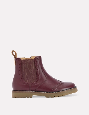 Leather Chelsea Boots-Oxblood Chelsea Boots Origin