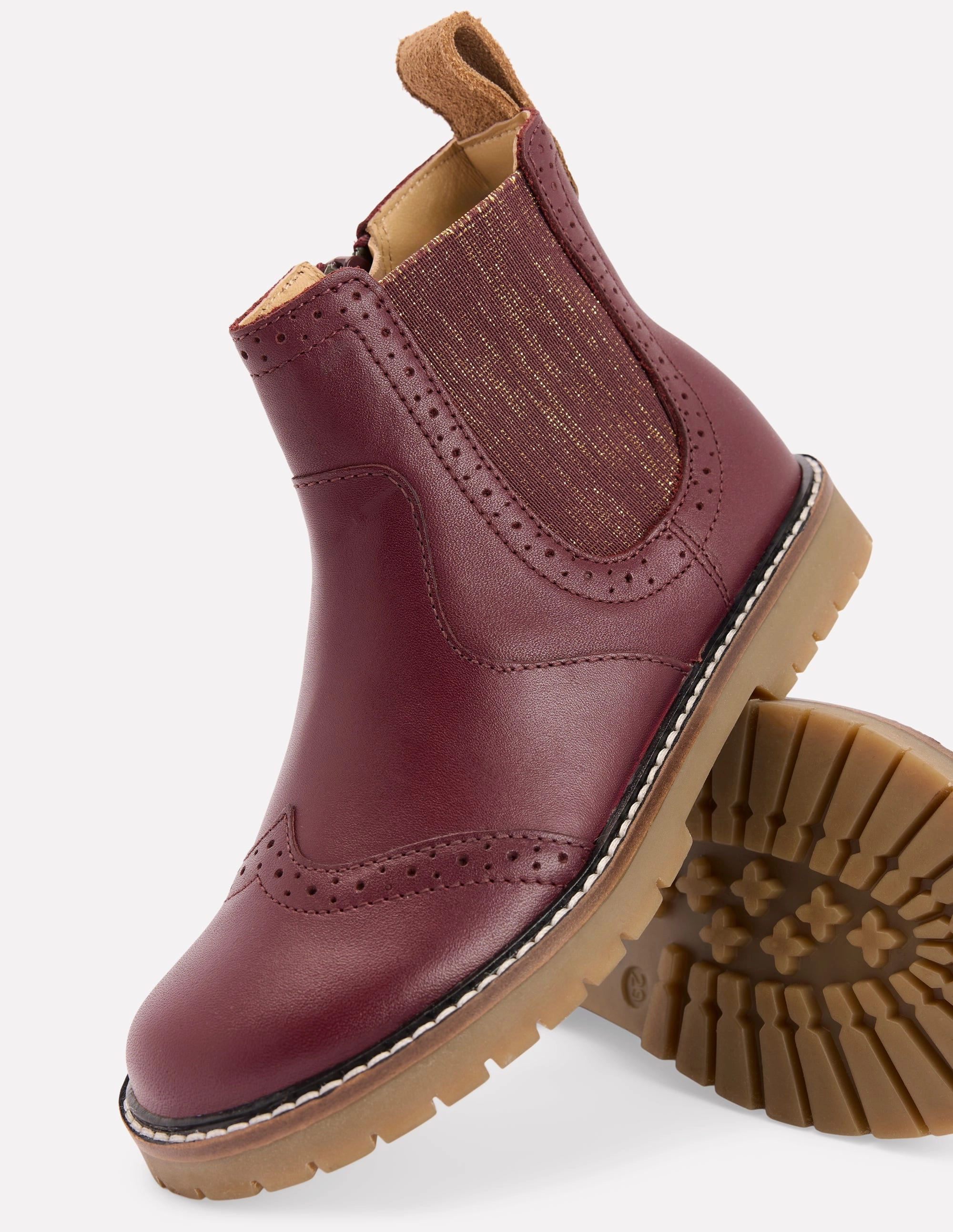 Leather Chelsea Boots-Oxblood Hinman Chelsea Boots