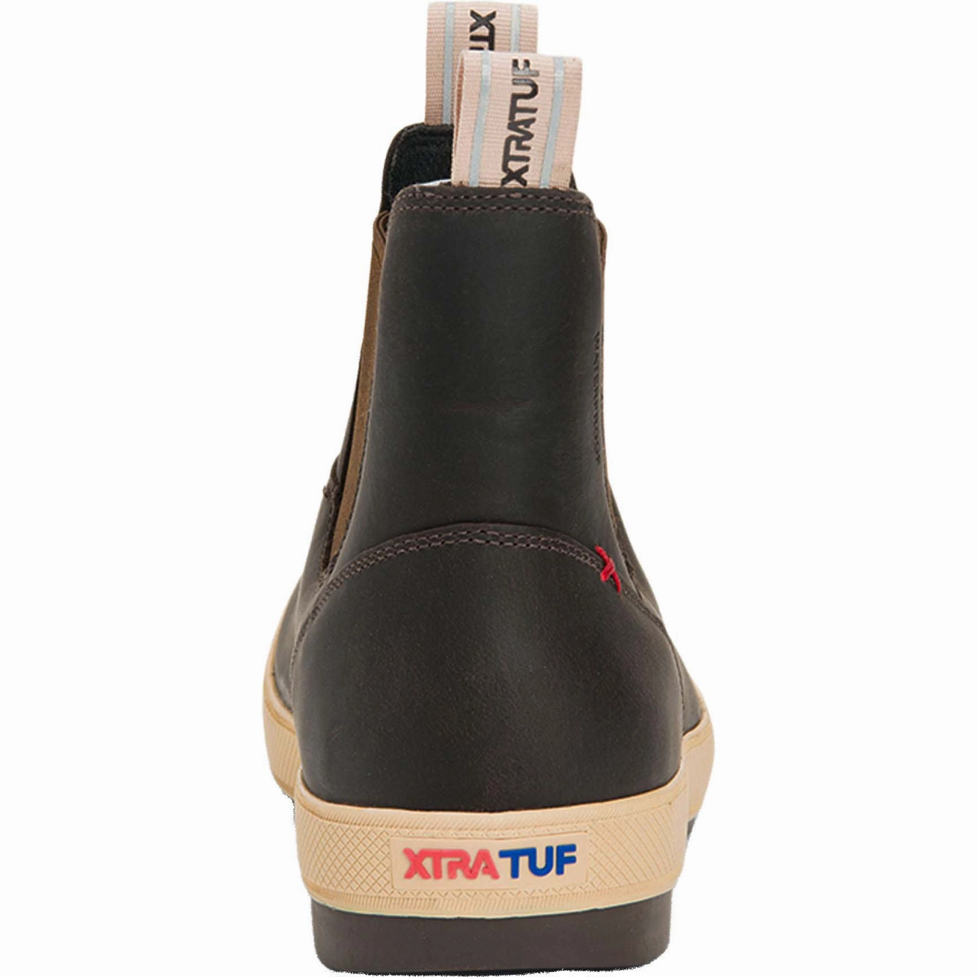 XTRATUF Men's Legacy Leather Chelsea Brown Waterproof Boots LCM900 Kara Chelsea Boots