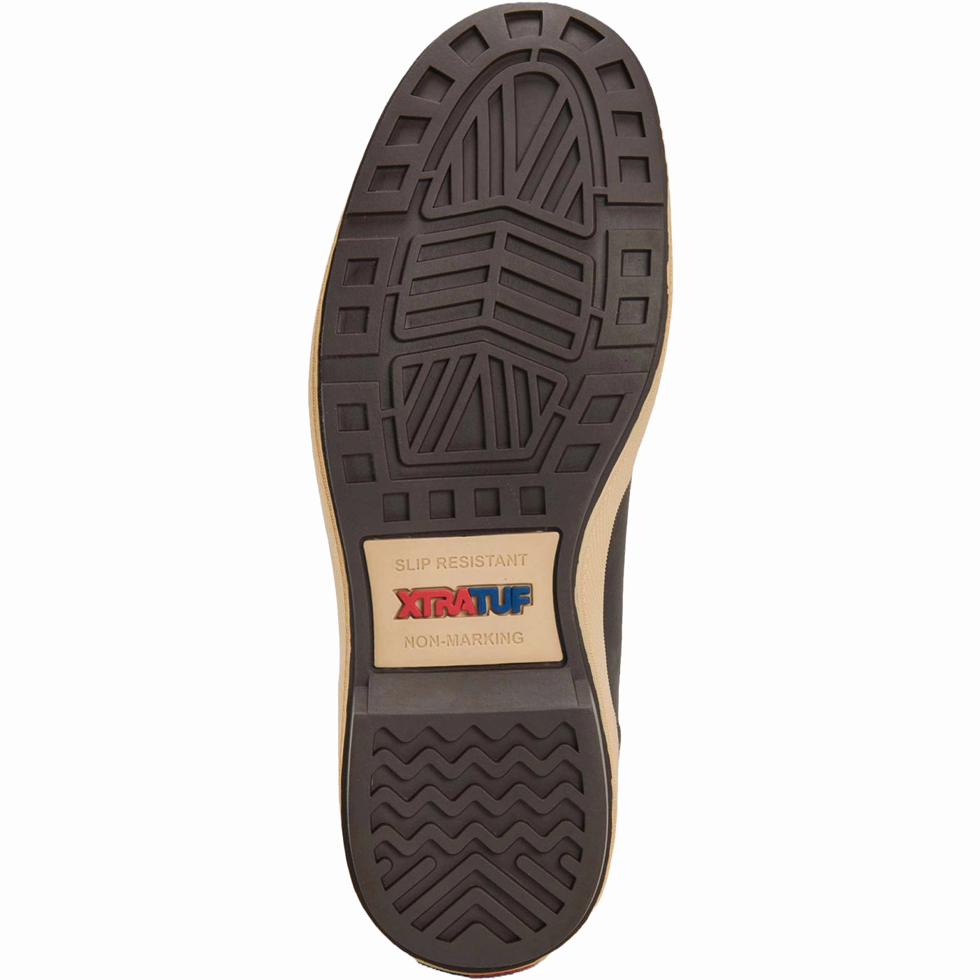 XTRATUF Men's Legacy Leather Chelsea Brown Waterproof Boots LCM900 Justin Lug Chelsea Boots