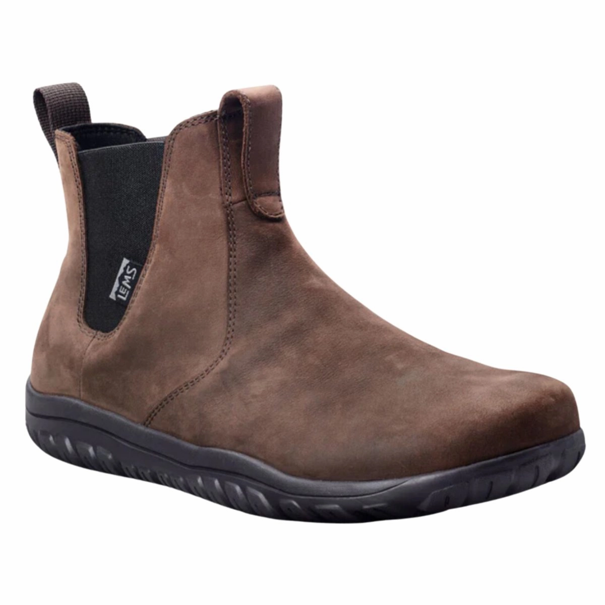 Aesthetic Snow Boots Lems Men's Chelsea Boot Espresso Leather Waterproof