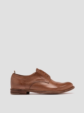 Derby Shoes Images LEXIKON 501 - Brown Leather Derby Shoes