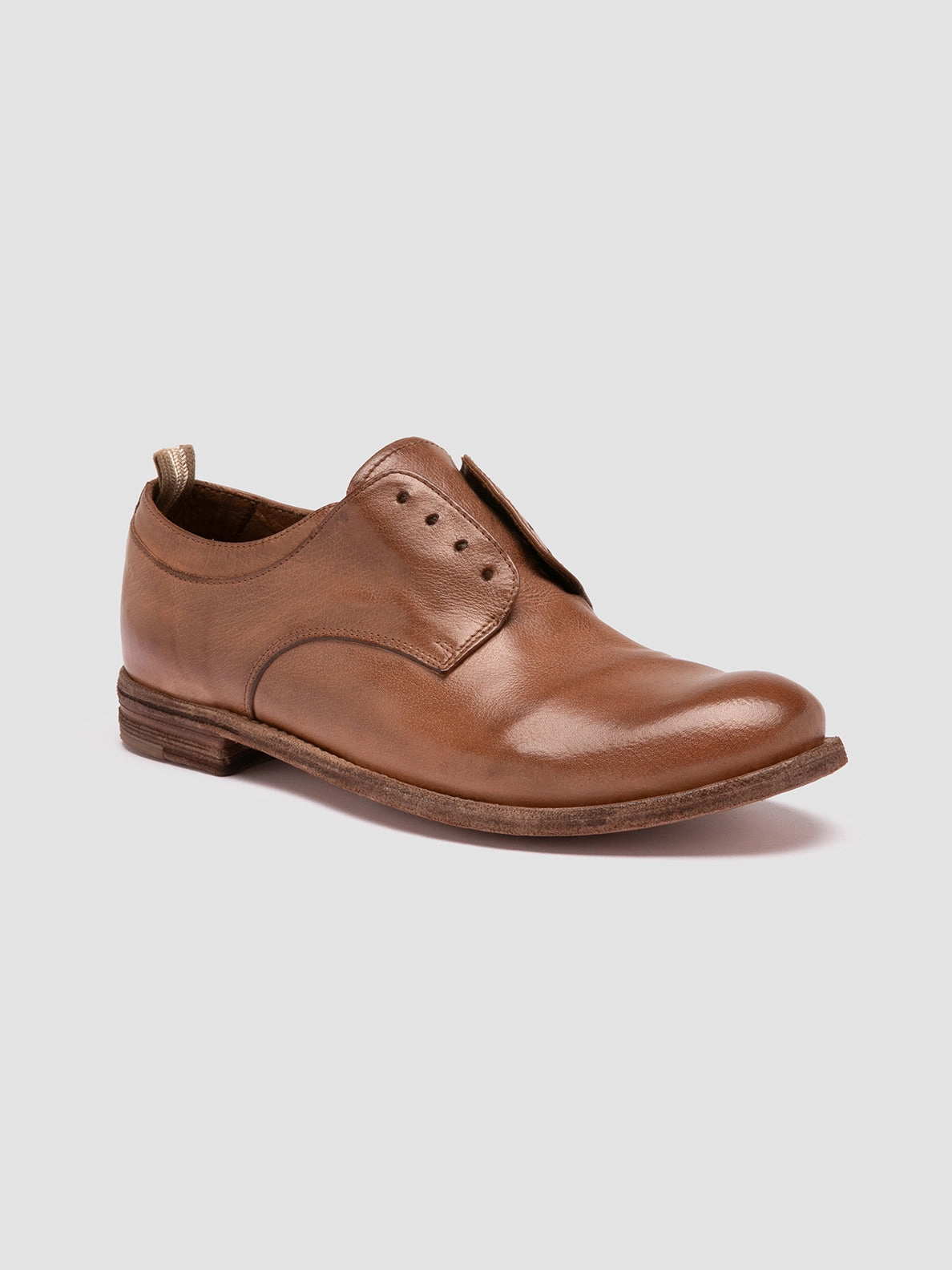 Derby Shoes Zara LEXIKON 501 - Brown Leather Derby Shoes