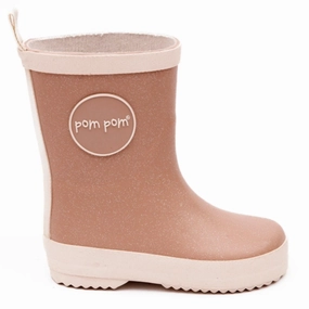 Pom Pom Rubber Boots Rose Glitter Ariat Roughout Boots