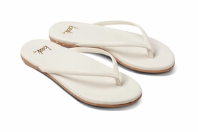 Softball Flip Flops SUNBEAM - Vanilla