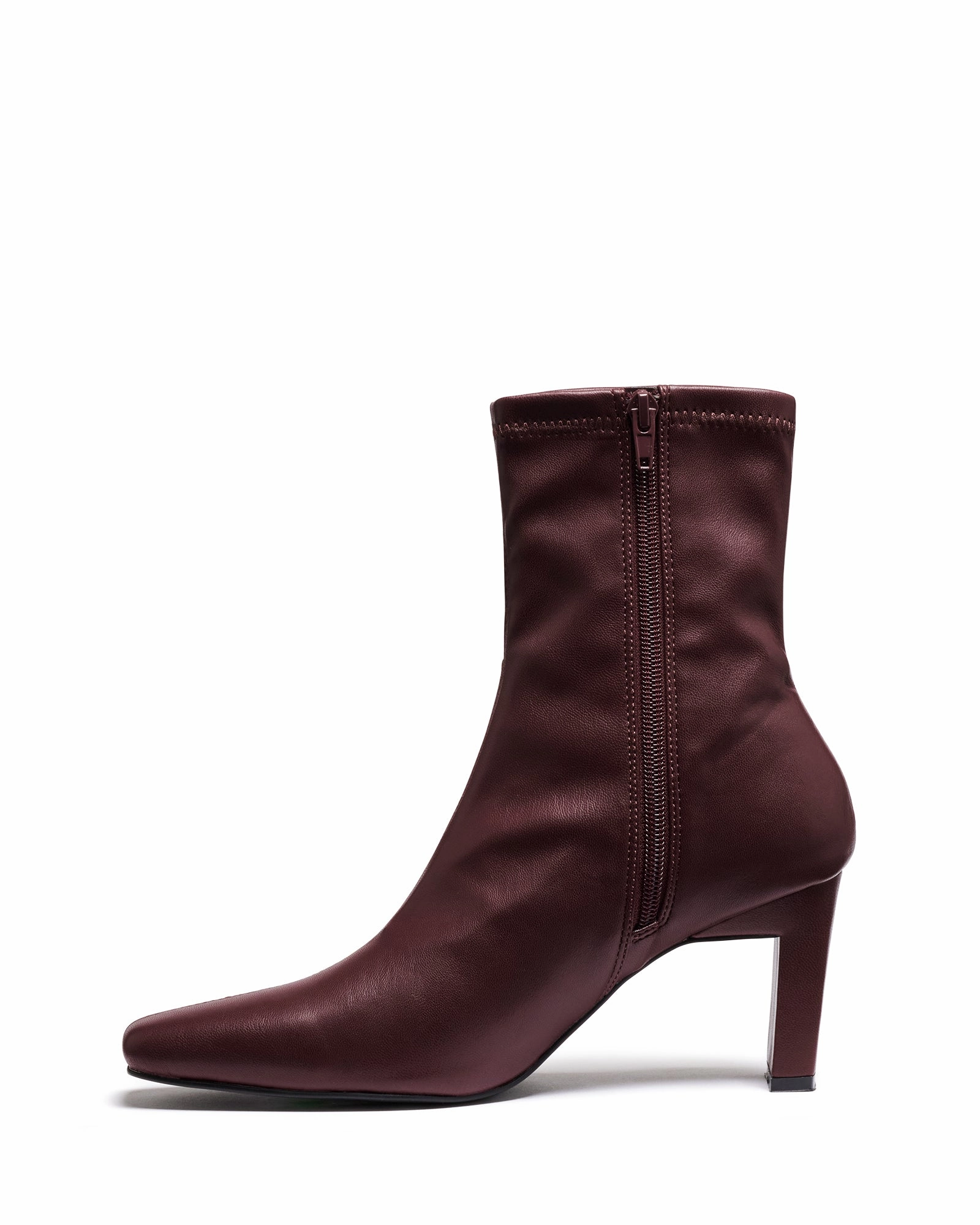 Bette Ankle Boot Bordeaux Smooth