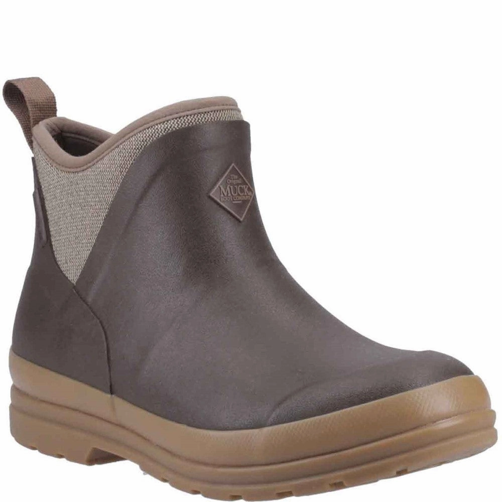 Muck Boots Originals Fleece-Lined Ankle Boot Best Waterproof Low Hiking Shoes