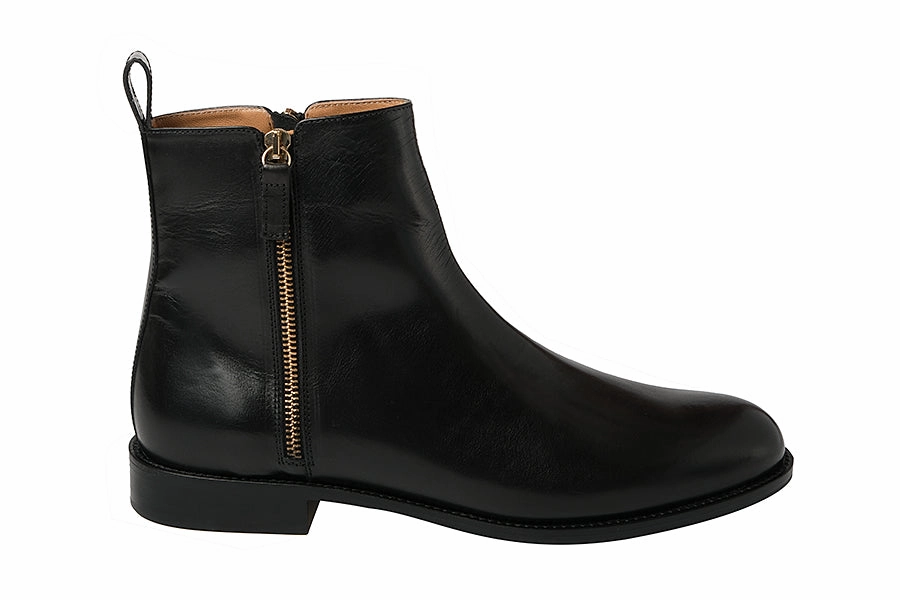 BB ARETHA Leopard Print Cowboy Ankle Boots