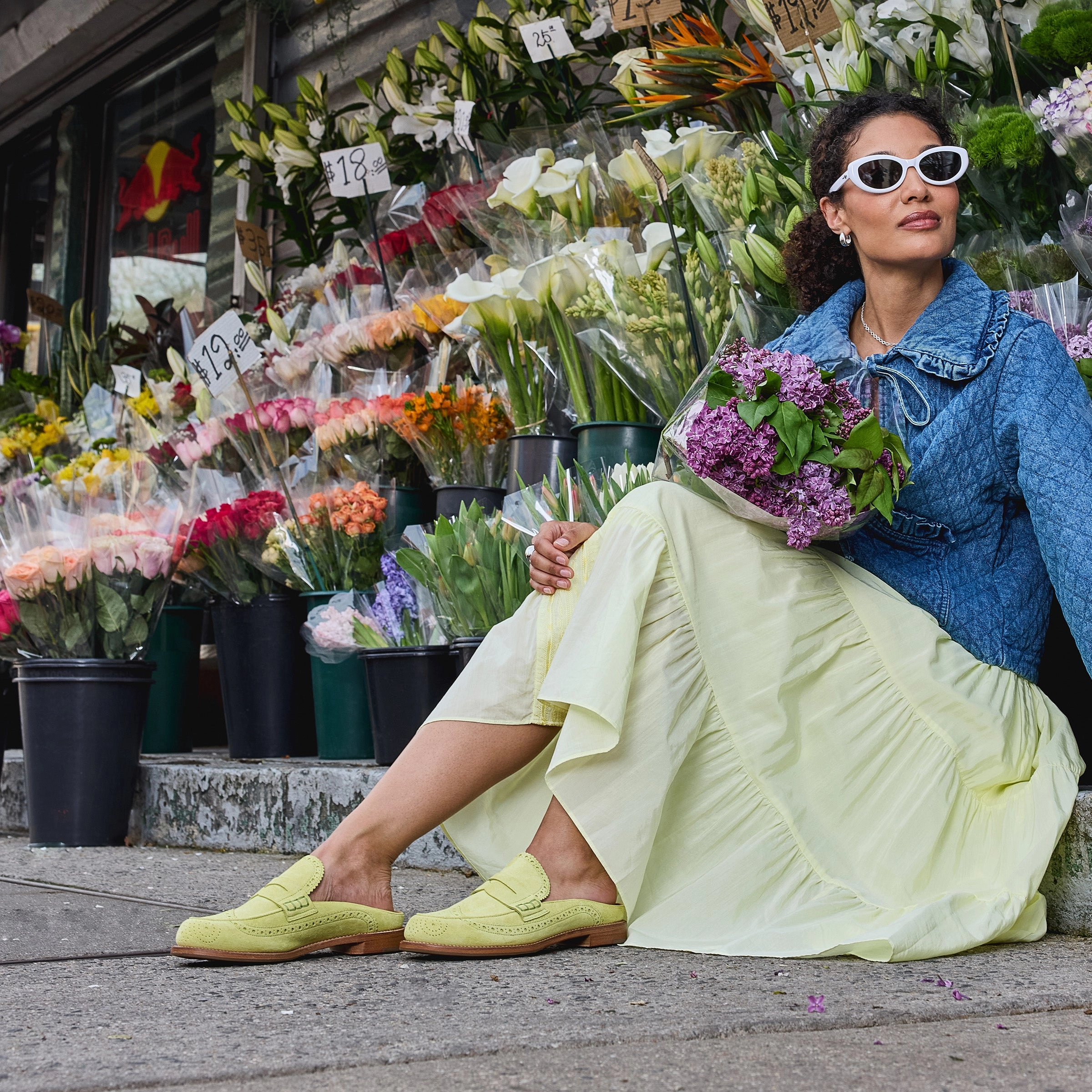 Miss Emma Mule Oxfords With Jeans