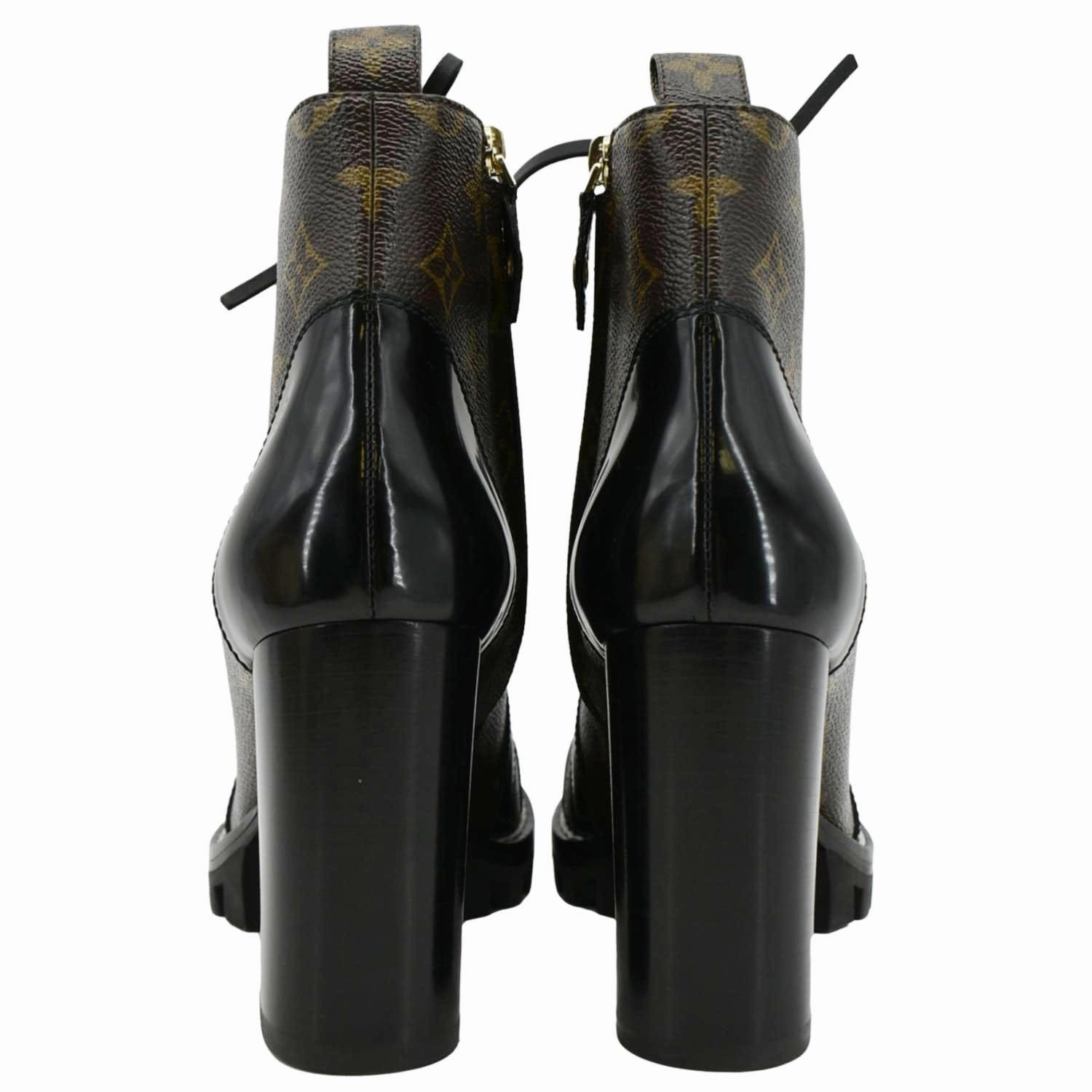 Best All Around Trail Running Shoe LOUIS VUITTON Star Trail Monogram Canvas Ankle Boot Black 38.5