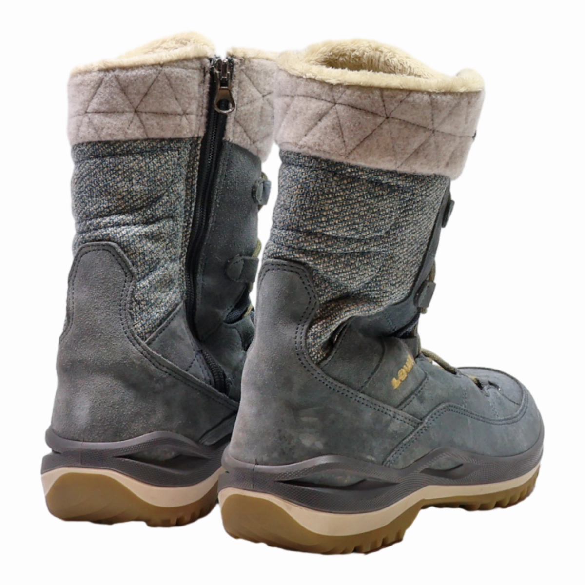 LOWA Snow Boots Grey Synthetic Womens UK 5 Nike Sb Snow Boots